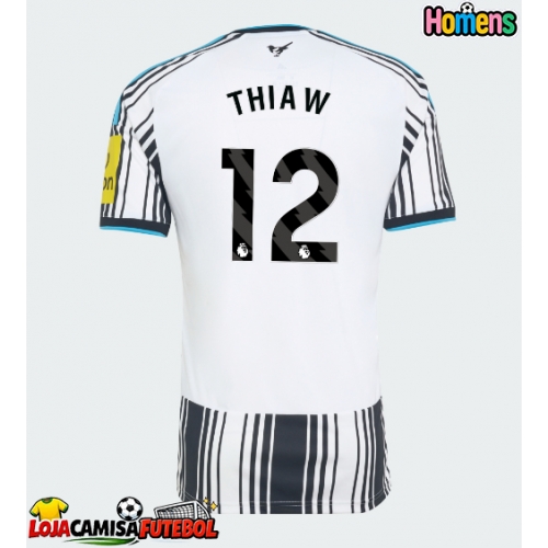 Camisa de Futebol Newcastle United Malick Thiaw #12 Equipamento Principal 2026-27 Manga Curta